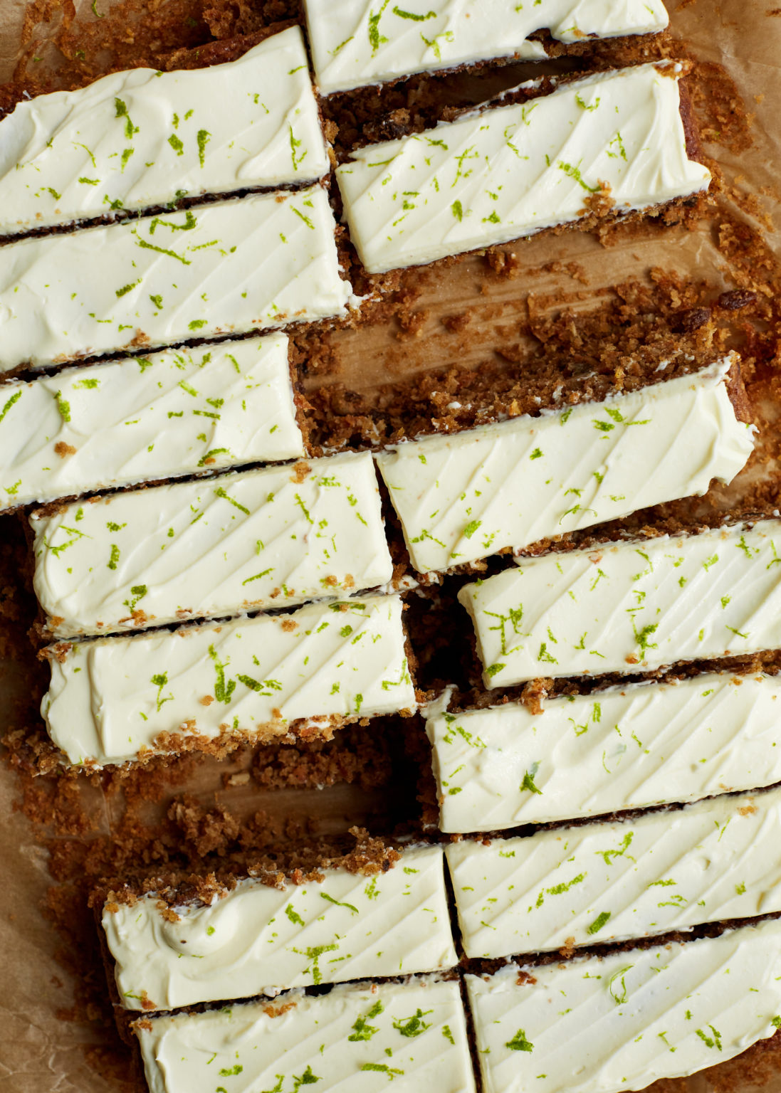 Carrot Cake Traybake LBP Bakeries